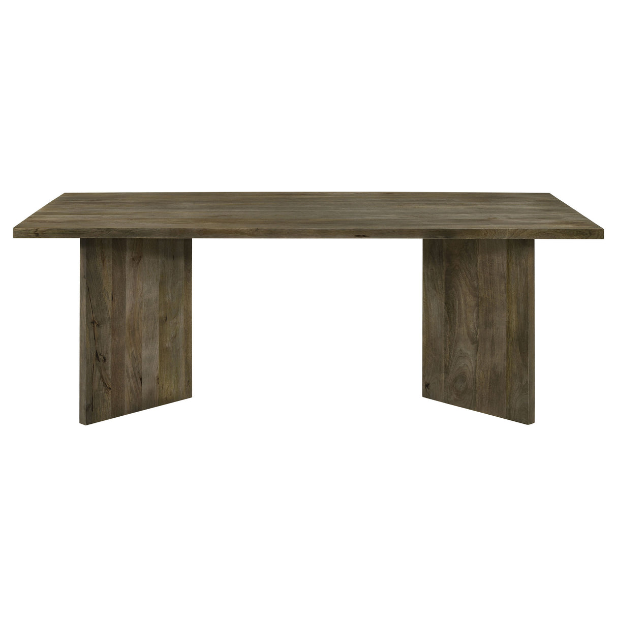 Tyler 80-Inch Solid Wood Dining Table in Mango Brown