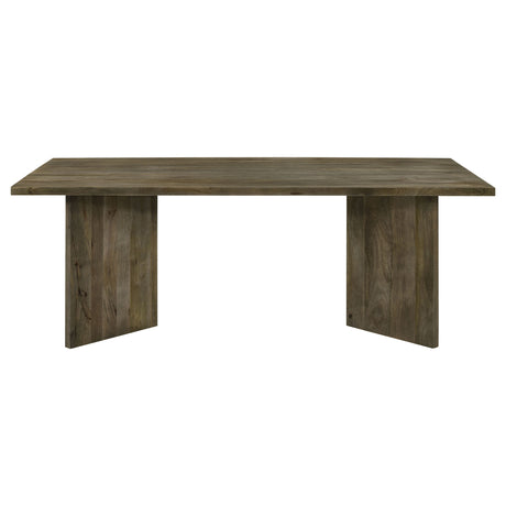 Tyler 80-Inch Solid Wood Dining Table in Mango Brown