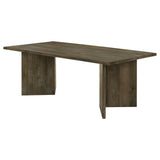 Tyler 80-Inch Solid Wood Dining Table in Mango Brown