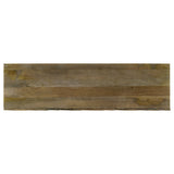 Tyler 3-Door Solid Wood Sideboard, Mango Brown