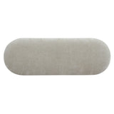 Upholstered Dining Bench - Oatmeal