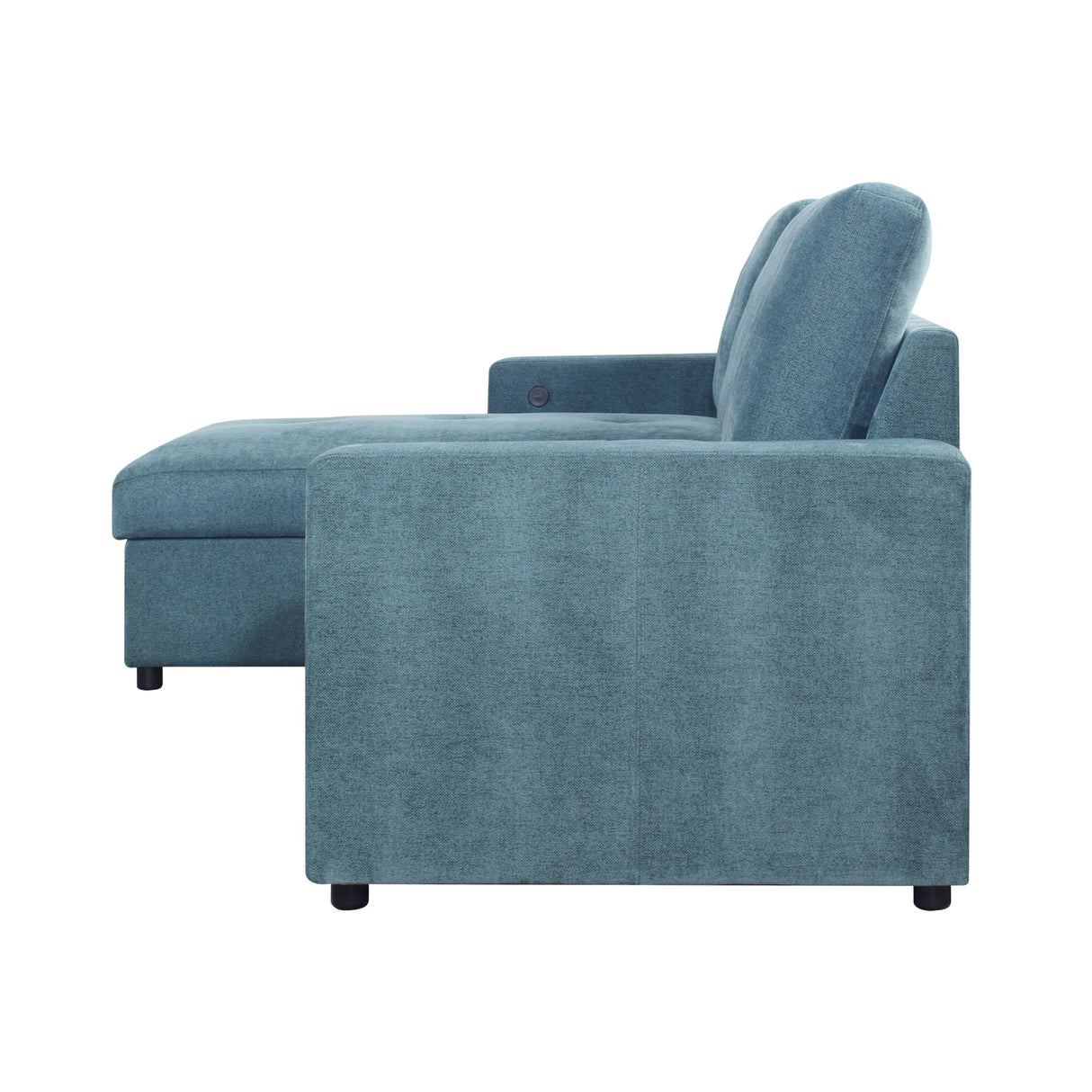 Greer Green Pop-Up Sleeper Loveseat