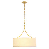 3 Light Drum Pendant Light