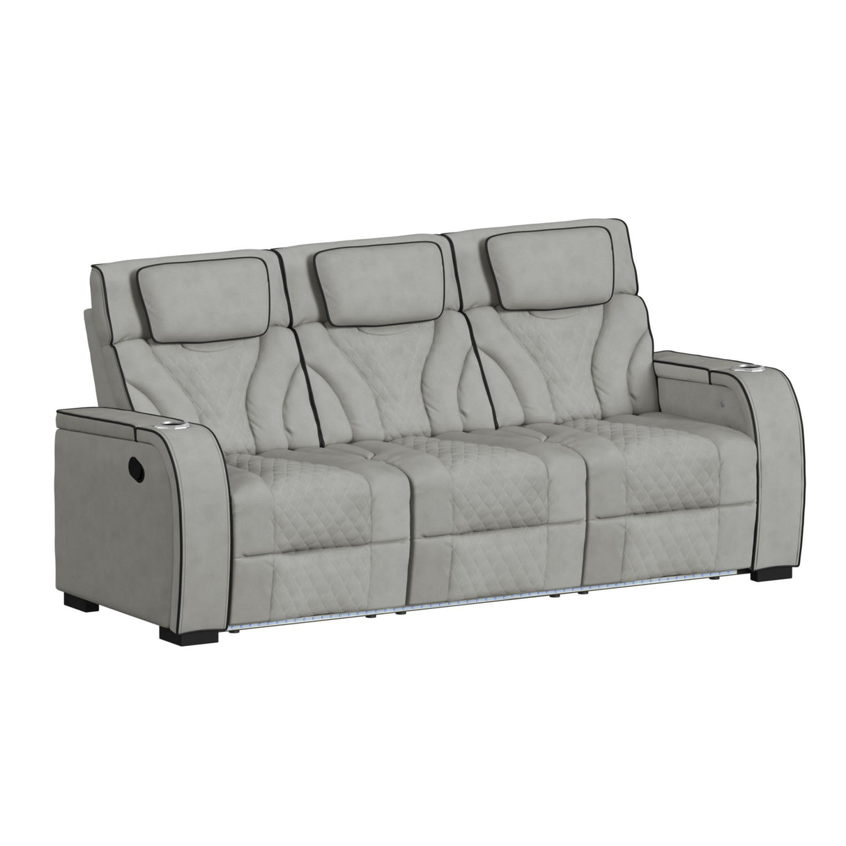 Blitz - Motion Sofa With DDT, Reading Light, Wireless Charger And LED