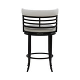 Telia - Upholstered Swivel Counter Height Barstool