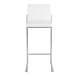 Fuji - Contemporary And Modern Elegance High Back Barstool