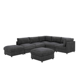 Modern Reversible Modular Sectional