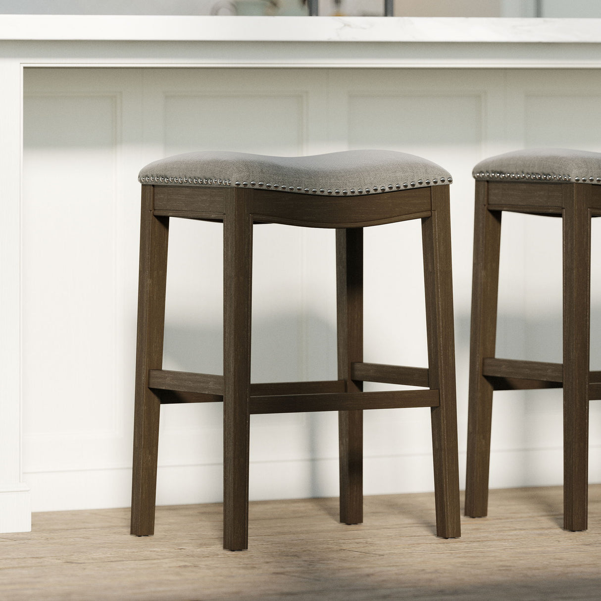 Modern Stool & Nail Head Detailing