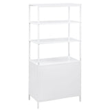 Kenneth - 3 Shelf Radio Weave Accent Cabinet