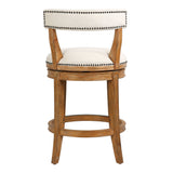 Stool & Upholstered Seat And Back