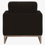 Accent Chair With Track Arm Design