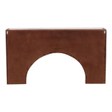 Cole - Console - Dark Brown / Beige