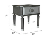 House Beatrice - End Table - Charcoal