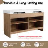 Freestanding Bathroom Vanity With Sink, Soft Close Doors