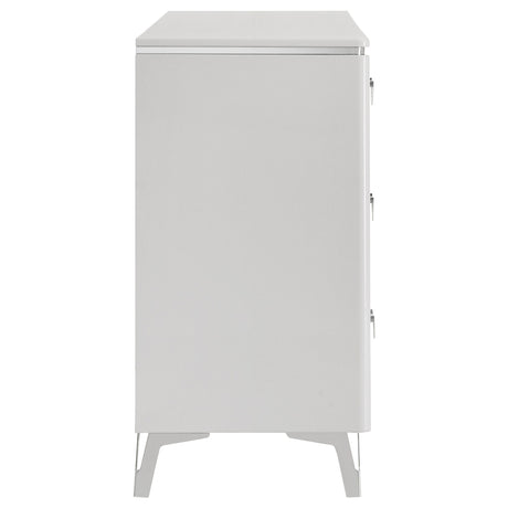 Buckley - 6 Drawer Dresser - Gloss White