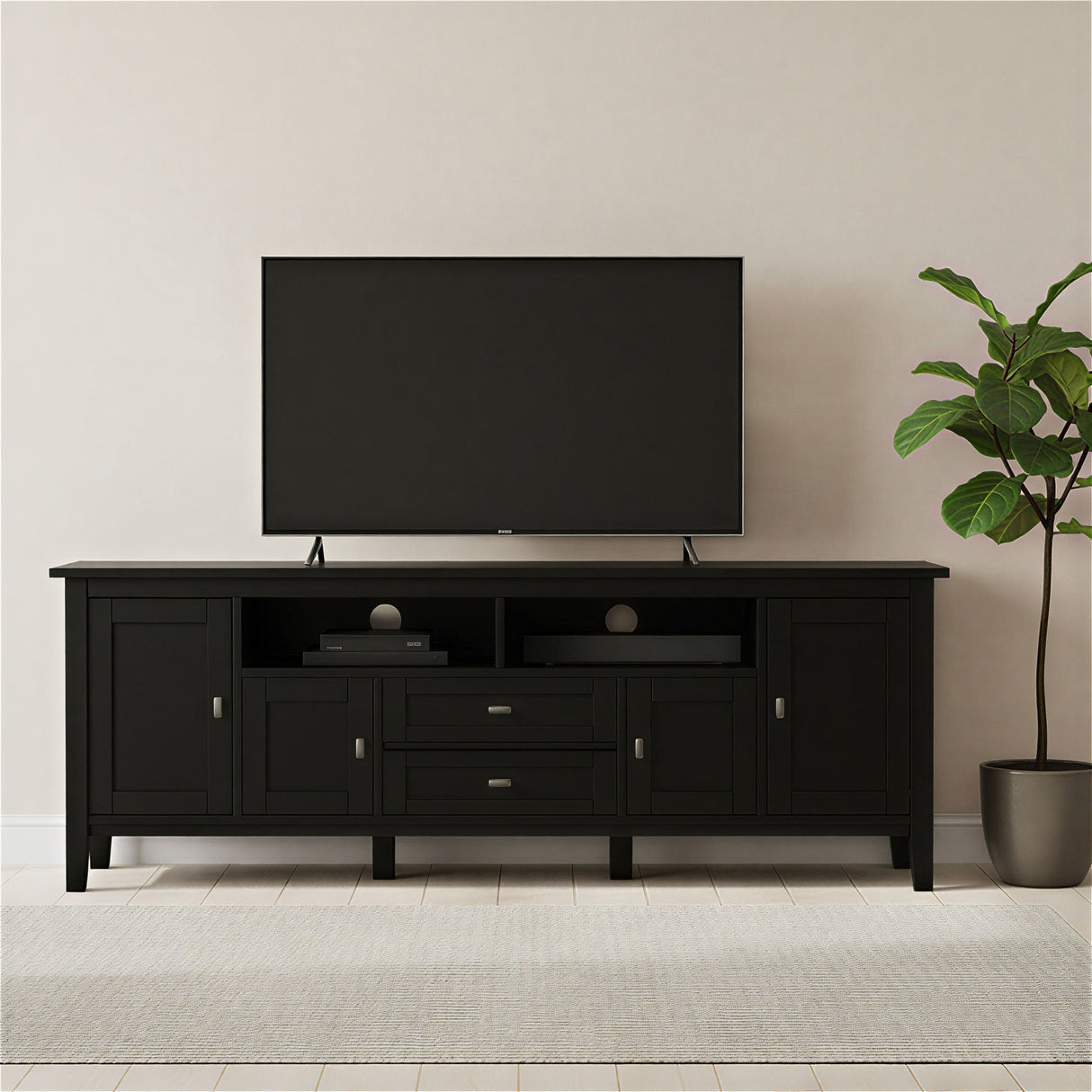 Warm Shaker - Handcrafted TV Media Stand