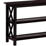 Sofa Table With Shelf - Brown
