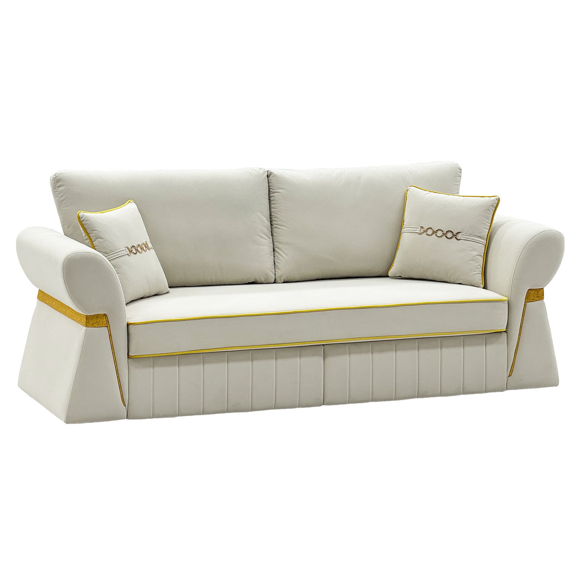 3 Seater Sofa & Pocket Coils And Foam Cushion