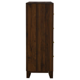 Anza - 4 Drawer Chest Storage Solution - Walnut