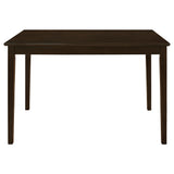 Guillen 5-Piece Cappuccino Dining Set with Bench