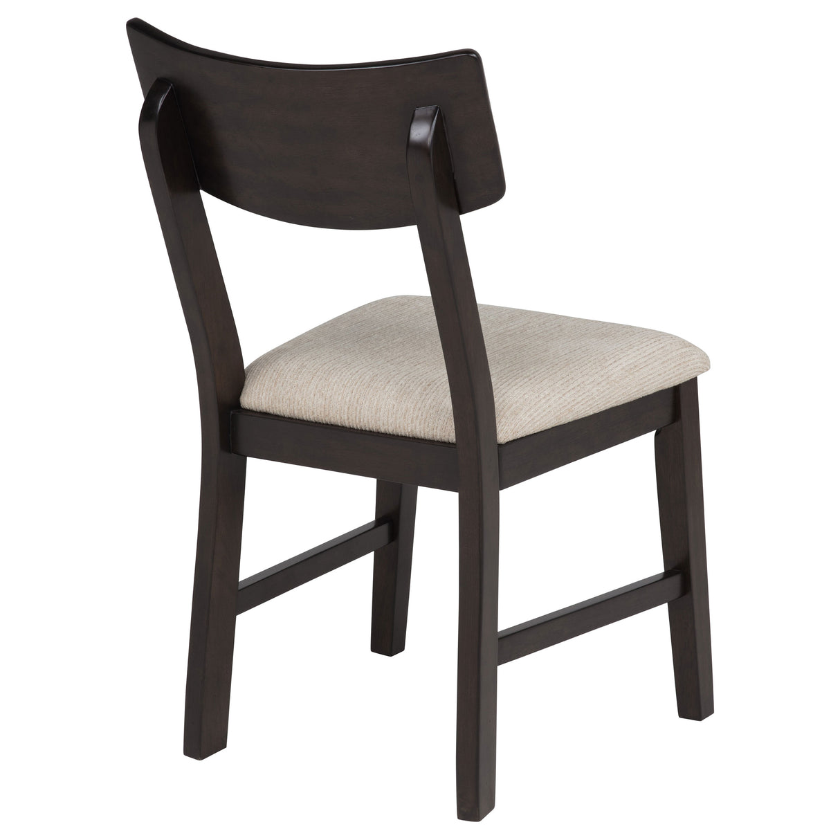 Catley 5-Piece Round Drop Leaf Dining Table Set Dark Coffee