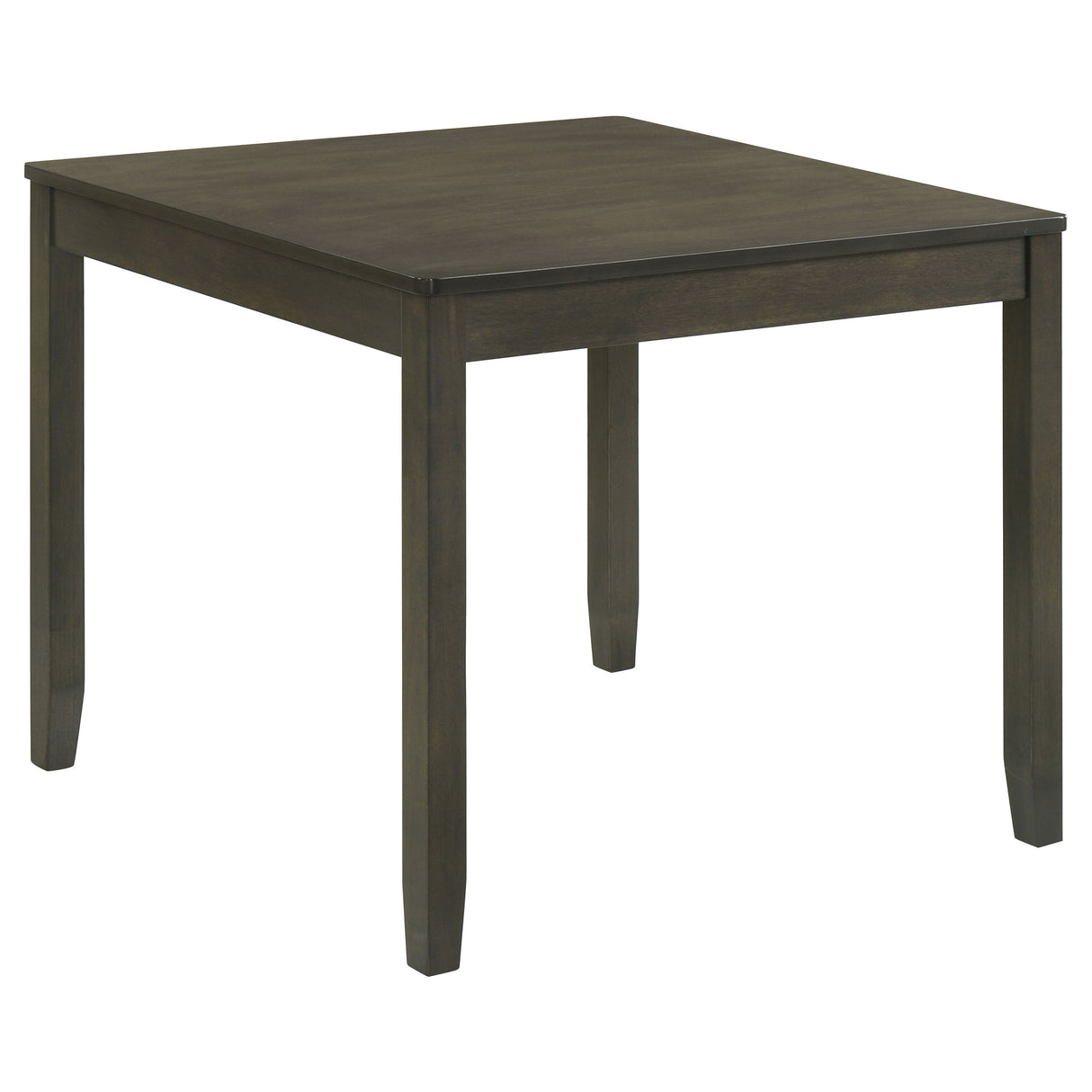Parkwood 5-Piece Square Dining Set in Dark Ash Brown
