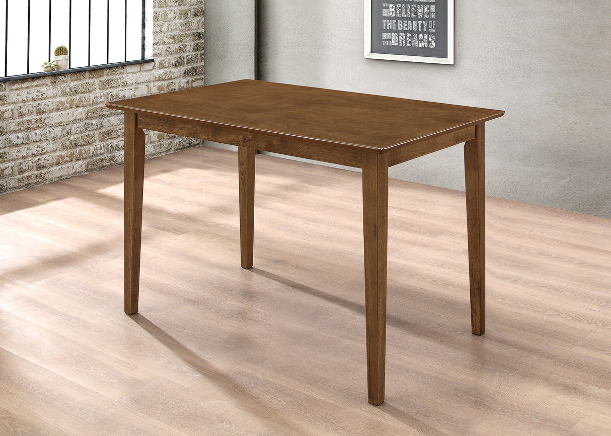 Robles 5-Piece Rectangular Dining Table Set Chestnut