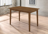 Robles 5-Piece Rectangular Dining Table Set Chestnut