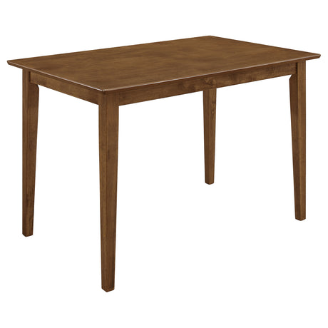 Robles 5-Piece Rectangular Dining Table Set Chestnut