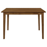 Robles 5-Piece Rectangular Dining Table Set Chestnut