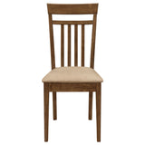 Robles 5-Piece Rectangular Dining Table Set Chestnut