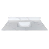 Bathroom Vanity Top With Undermount Sink, 3 Pre Drilled Holes