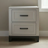 Bedroom Set, Bed With Drawers And Upholstered Headboard LED Lighting