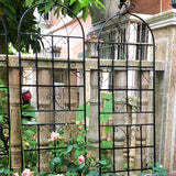 Metal Garden Rustproof Trellis For Climbing Plants Outdoor Flower Support