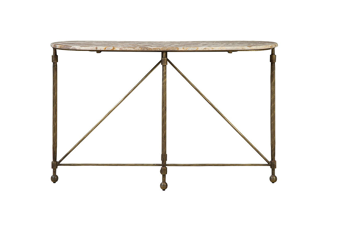 Colmar - Console - Beige / Gold