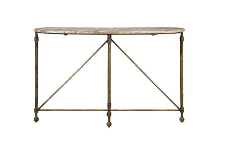 Colmar - Console - Beige / Gold