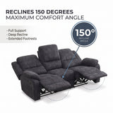 Manual Reclining Sofa Set