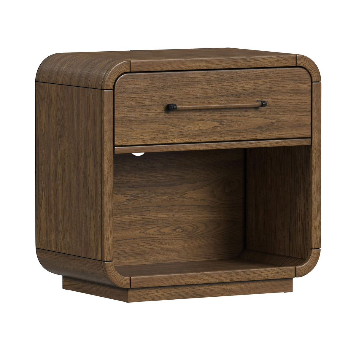 Glinda - Nightstand With USBC - Brown