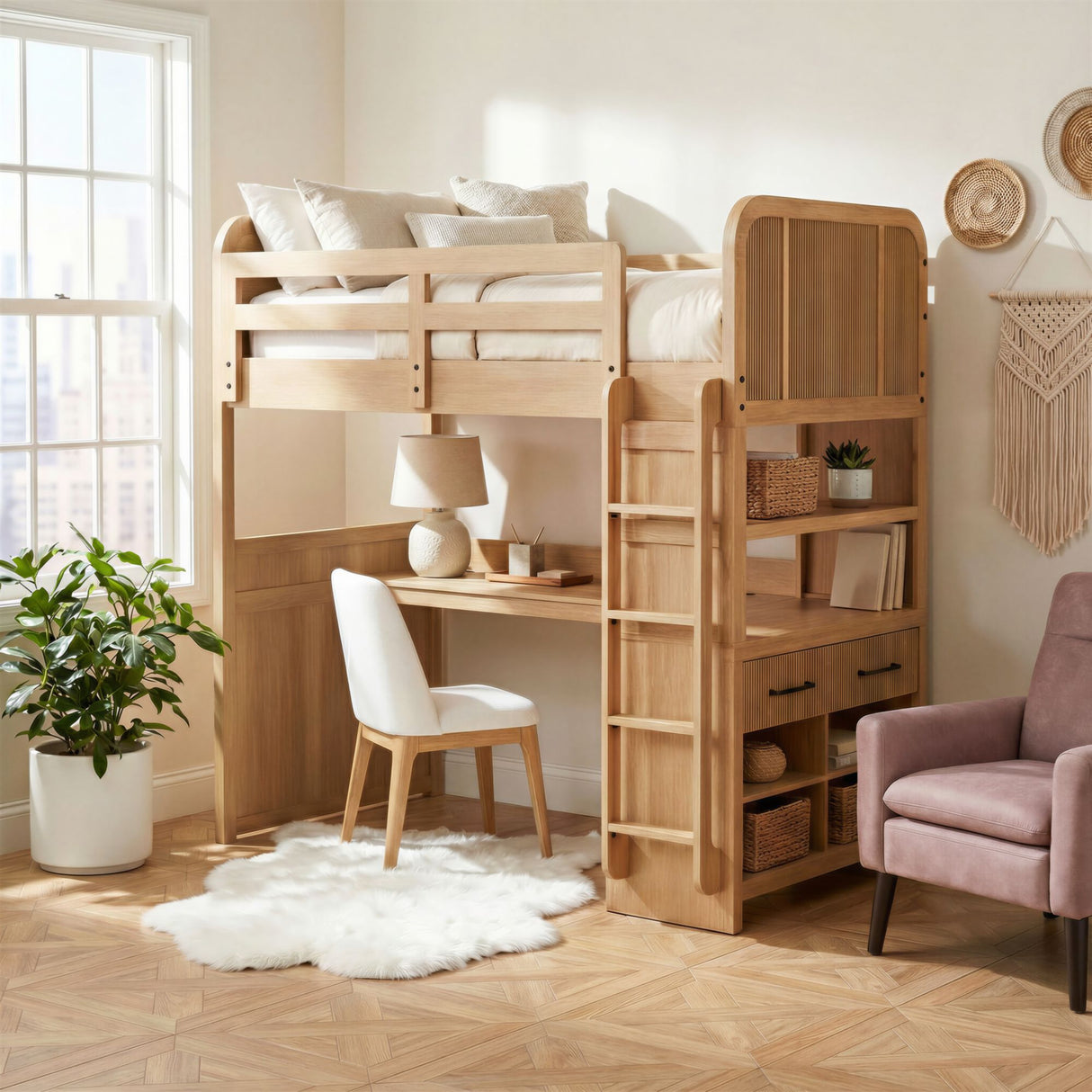 Ridgemont - Loft Complete Bunk Bed