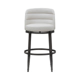 Eunice - Faux Leather Upholstered Swivel Barstool