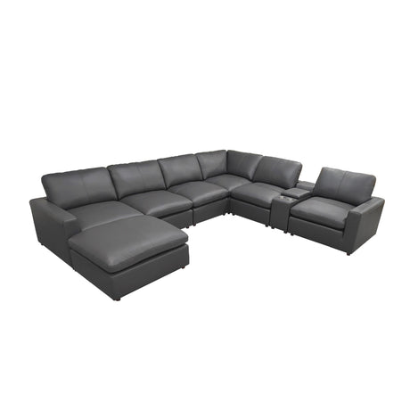 Large Seating Modular Upholstered Sectional