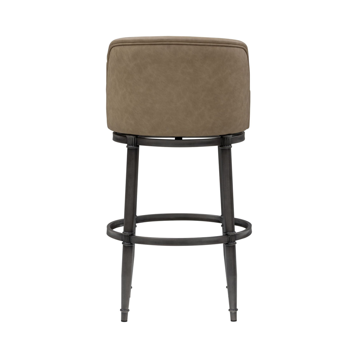 Eunice - Faux Leather Upholstered Swivel Barstool