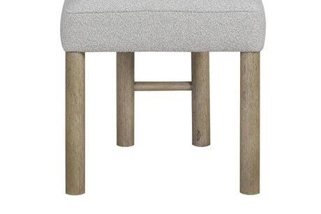Pagosa - Upholstered Chair (Set of 2) - English Knotty Oak / Gray