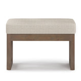 Milltown - Upholstered Ottoman Bench