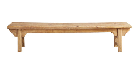 Antique - Simple Bench - Light Brown