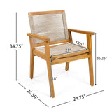 Outdoor Rope Dining Chair (Set of 2)