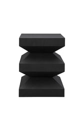 Plato's - End Table - Black