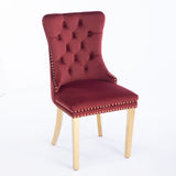 Nikki - Modern, High-End Tufted Dining Chair (Set of 2)
