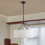 3 Light Drum Pendant Light