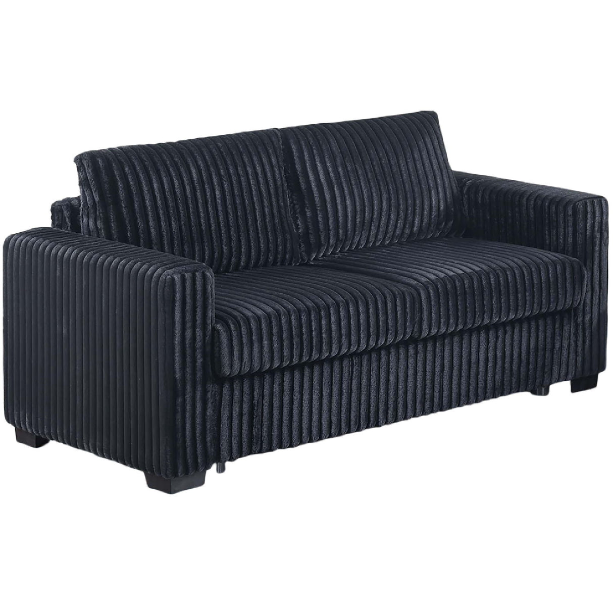 Modern Style 2 Piece Sofa Set With Cup Holders & Charging Port